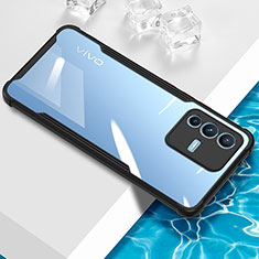 Ultra-thin Transparent TPU Soft Case Cover BH1 for Vivo V23 Pro 5G Black