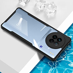 Ultra-thin Transparent TPU Soft Case Cover BH1 for Vivo X90 5G Black