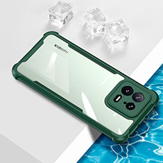 Ultra-thin Transparent TPU Soft Case Cover BH1 for Xiaomi Mi 13 5G Green