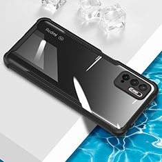 Ultra-thin Transparent TPU Soft Case Cover BH1 for Xiaomi Redmi Note 11 SE 5G Black