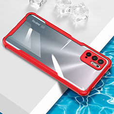 Ultra-thin Transparent TPU Soft Case Cover BH1 for Xiaomi Redmi Note 11 SE 5G Red