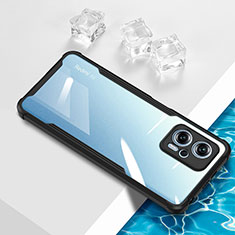 Ultra-thin Transparent TPU Soft Case Cover BH1 for Xiaomi Redmi Note 12T Pro 5G Black