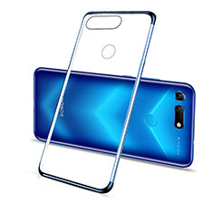 Ultra-thin Transparent TPU Soft Case Cover C01 for Huawei Honor V20 Blue
