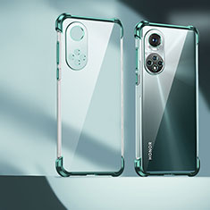 Ultra-thin Transparent TPU Soft Case Cover D01 for Huawei Nova 9 Pro Green