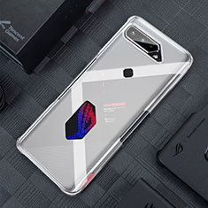 Ultra-thin Transparent TPU Soft Case Cover for Asus ROG Phone 5 Pro Clear