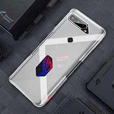Ultra-thin Transparent TPU Soft Case Cover for Asus ROG Phone 5 ZS673KS Clear