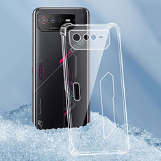 Ultra-thin Transparent TPU Soft Case Cover for Asus ROG Phone 6 Clear