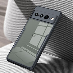 Ultra-thin Transparent TPU Soft Case Cover for Google Pixel 7 Pro 5G Black