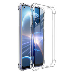 Ultra-thin Transparent TPU Soft Case Cover for HTC Desire 22 Pro 5G Clear