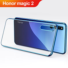 Ultra-thin Transparent TPU Soft Case Cover for Huawei Honor Magic 2 Blue