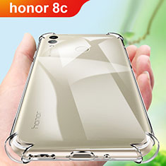 Ultra-thin Transparent TPU Soft Case Cover for Huawei Honor Play 8C Clear