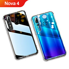 Ultra-thin Transparent TPU Soft Case Cover for Huawei Nova 4 Clear