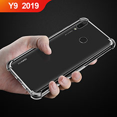 Ultra-thin Transparent TPU Soft Case Cover for Huawei Y9 (2019) Clear