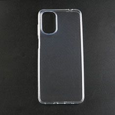 Ultra-thin Transparent TPU Soft Case Cover for Motorola Moto E32 Clear