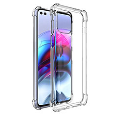 Ultra-thin Transparent TPU Soft Case Cover for Motorola Moto G100 5G Clear