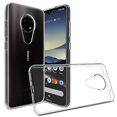 Ultra-thin Transparent TPU Soft Case Cover for Nokia 6.2 Clear