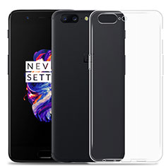 Ultra-thin Transparent TPU Soft Case Cover for OnePlus 5 Clear