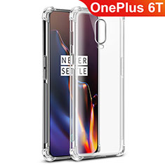 Ultra-thin Transparent TPU Soft Case Cover for OnePlus 6T Clear