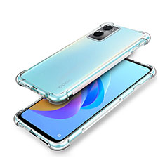 Ultra-thin Transparent TPU Soft Case Cover for Oppo A77s Clear
