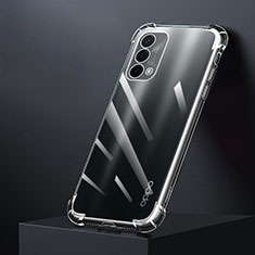 Ultra-thin Transparent TPU Soft Case Cover for Oppo A95 4G Clear