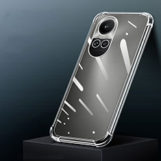 Ultra-thin Transparent TPU Soft Case Cover for Oppo Reno10 5G Clear