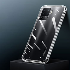 Ultra-thin Transparent TPU Soft Case Cover for Oppo Reno5 F Clear