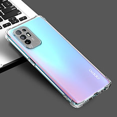 Ultra-thin Transparent TPU Soft Case Cover for Oppo Reno5 Z 5G Clear