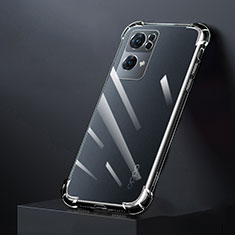 Ultra-thin Transparent TPU Soft Case Cover for Oppo Reno7 Pro 5G Clear