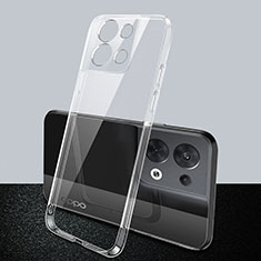 Ultra-thin Transparent TPU Soft Case Cover for Oppo Reno8 5G Clear