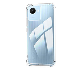 Ultra-thin Transparent TPU Soft Case Cover for Realme C30 Clear
