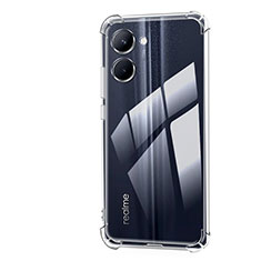 Ultra-thin Transparent TPU Soft Case Cover for Realme C33 (2023) Clear