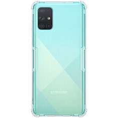 Ultra-thin Transparent TPU Soft Case Cover for Samsung Galaxy A71 4G A715 Clear
