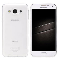 Ultra-thin Transparent TPU Soft Case Cover for Samsung Galaxy E5 SM-E500F E500H Clear