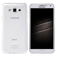 Ultra-thin Transparent TPU Soft Case Cover for Samsung Galaxy E7 SM-E700 E7000 Clear