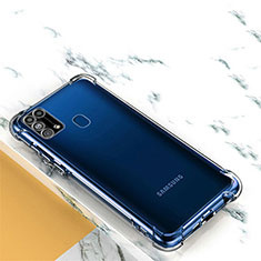 Ultra-thin Transparent TPU Soft Case Cover for Samsung Galaxy M21s Clear