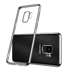 Ultra-thin Transparent TPU Soft Case Cover for Samsung Galaxy S9 Silver