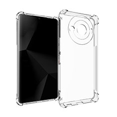 Ultra-thin Transparent TPU Soft Case Cover for Sharp Aquos R8 Pro Clear