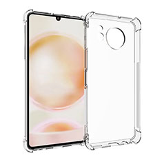 Ultra-thin Transparent TPU Soft Case Cover for Sharp Aquos Sense7 Clear