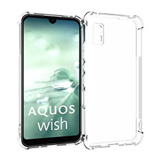 Ultra-thin Transparent TPU Soft Case Cover for Sharp Aquos wish Clear