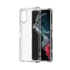 Ultra-thin Transparent TPU Soft Case Cover for Sony Xperia 5 V Clear
