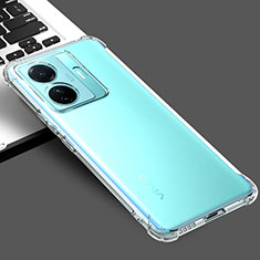 Ultra-thin Transparent TPU Soft Case Cover for Vivo iQOO Z6 Pro 5G Clear