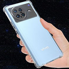 Ultra-thin Transparent TPU Soft Case Cover for Vivo X Note Clear