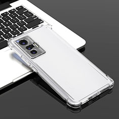 Ultra-thin Transparent TPU Soft Case Cover for Vivo X70t Clear