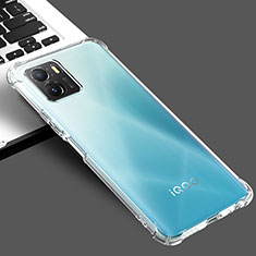 Ultra-thin Transparent TPU Soft Case Cover for Vivo Y01 Clear