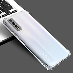 Ultra-thin Transparent TPU Soft Case Cover for Vivo Y70S 5G Clear