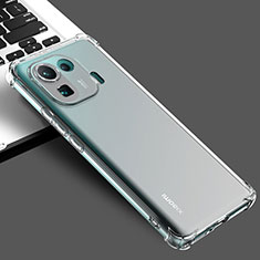 Ultra-thin Transparent TPU Soft Case Cover for Xiaomi Mi 11 Pro 5G Clear