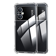 Ultra-thin Transparent TPU Soft Case Cover for Xiaomi Poco M5 4G Clear