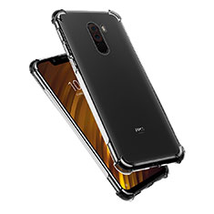 Ultra-thin Transparent TPU Soft Case Cover for Xiaomi Pocophone F1 Clear