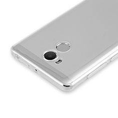 Ultra-thin Transparent TPU Soft Case Cover for Xiaomi Redmi 4 Prime High Edition Clear