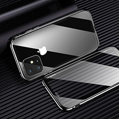 Ultra-thin Transparent TPU Soft Case Cover H01 for Apple iPhone 11 Black